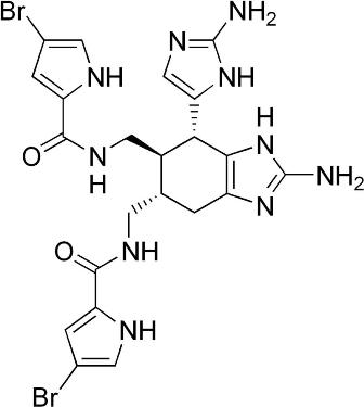 Illustration: Chemical structure of ageliferin